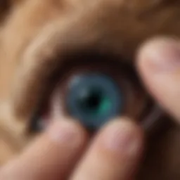 A close-up of a microchip being held between fingers