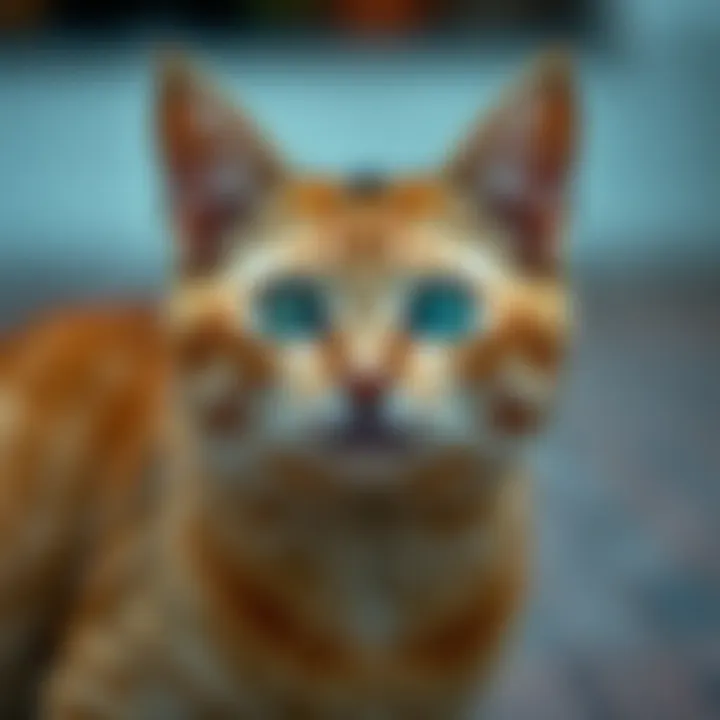 Evolutionary basis of cat color perception