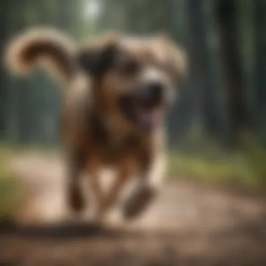 Excitement-Triggered Shaking Behavior Dog shaking due to excitement