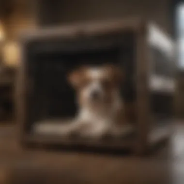 Different types of crates suitable for various dog breeds