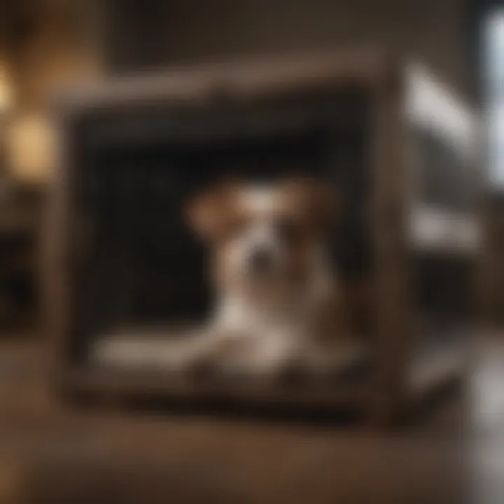 Different types of crates suitable for various dog breeds