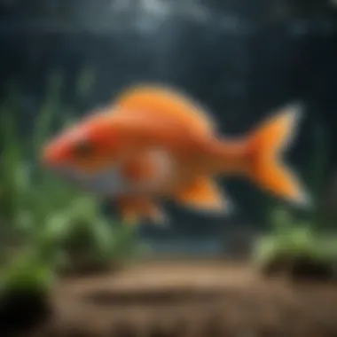Vibrant Fish in a Well-Aerated Aquarium Fish swimming in a well-aerated aquarium