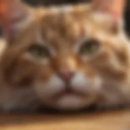 Cat experiencing a seizure