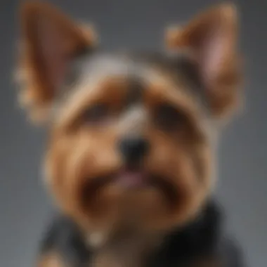 Skin Conditions and Excessive Scratching in Yorkies Yorkie with skin condition leading to excessive scratching